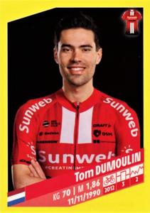 2019 Panini Tour de France #272 Tom Dumoulin Front